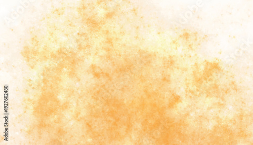 Soft orange and yellow watercolor wash background