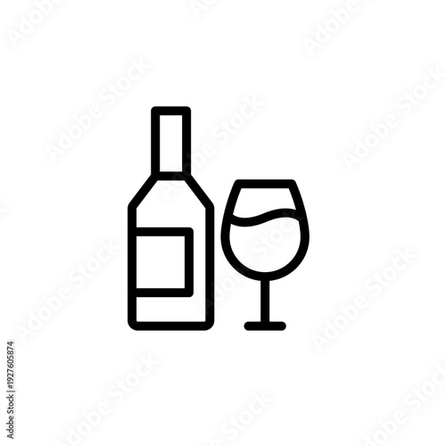 Food and drink web icons in line style. Meal, restaurant, dishes, fruits, fastfood, burger, pizza, coffee, sandwich, collection. Vector illustration.
