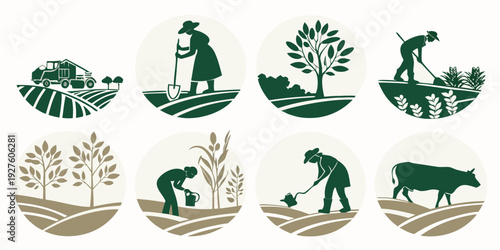 A collection of intricate and detailed illustrations of various ships and boats. Vector