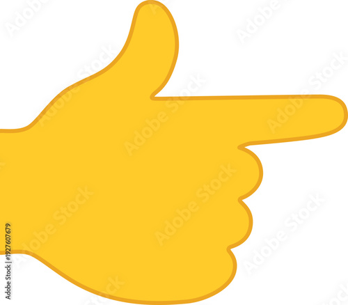 Pointing Right hand Emoji Icon
