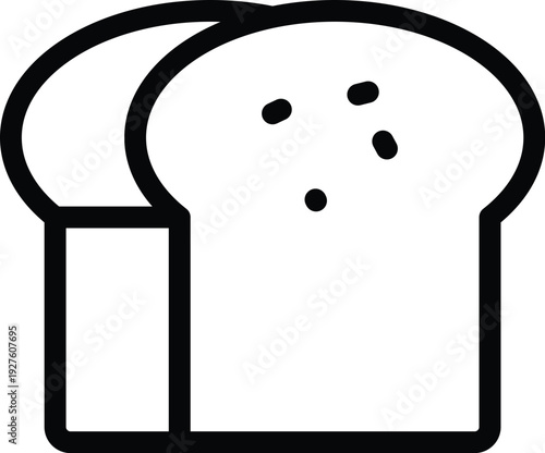 Food and drink web icons in line style. Meal, restaurant, dishes, fruits, fastfood, burger, pizza, coffee, sandwich, collection. Vector illustration.