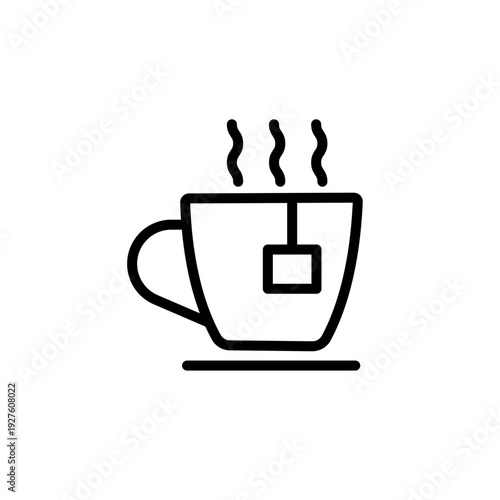 Food and drink web icons in line style. Meal, restaurant, dishes, fruits, fastfood, burger, pizza, coffee, sandwich, collection. Vector illustration.