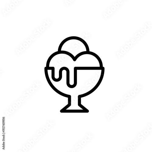 Food and drink web icons in line style. Meal, restaurant, dishes, fruits, fastfood, burger, pizza, coffee, sandwich, collection. Vector illustration.