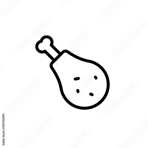 Food and drink web icons in line style. Meal, restaurant, dishes, fruits, fastfood, burger, pizza, coffee, sandwich, collection. Vector illustration.