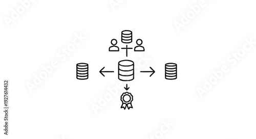Database management system with data sharing and security.