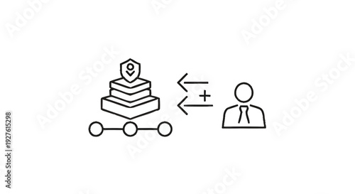 Data Security and User Access Management Concept.