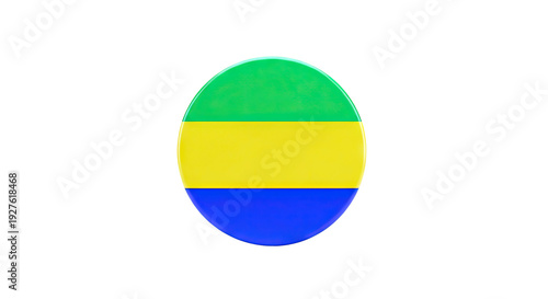 Free Download Gabon Flag Emblem - GFXLoad