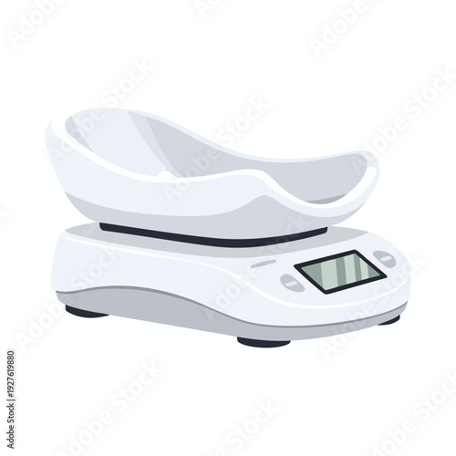 Modern Digital Baby Scale for Precise Weight Measurement in Healthcare Settings