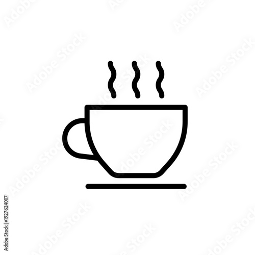 Food and drink web icons in line style. Meal, restaurant, dishes, fruits, fastfood, burger, pizza, coffee, sandwich, collection. Vector illustration.