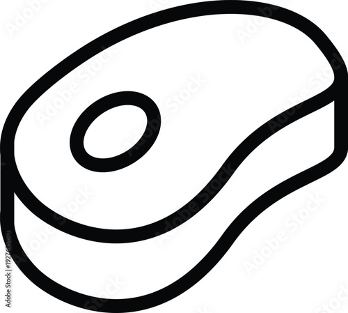 Food and drink web icons in line style. Meal, restaurant, dishes, fruits, fastfood, burger, pizza, coffee, sandwich, collection. Vector illustration.