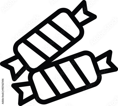 Food and drink web icons in line style. Meal, restaurant, dishes, fruits, fastfood, burger, pizza, coffee, sandwich, collection. Vector illustration.