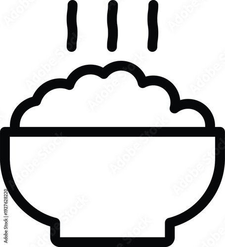 Food and drink web icons in line style. Meal, restaurant, dishes, fruits, fastfood, burger, pizza, coffee, sandwich, collection. Vector illustration.