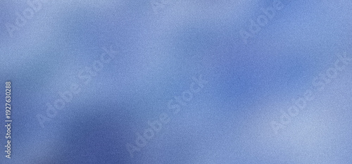 Quadro em tela Abstract blue gradient background with grainy texture, soft blurred cerulean sky