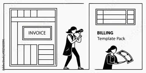 A man in a pirate costume is looking at a building with a sign that reads 'museum'. Vector