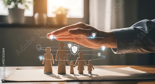 Protecting family and loved ones with secure shield protection