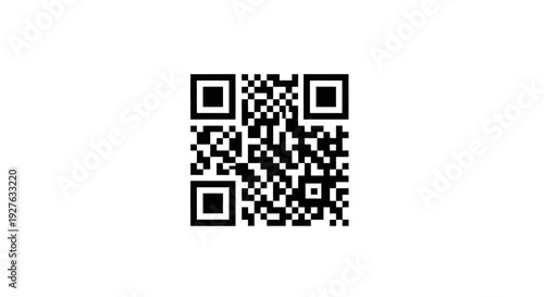 Black and white QR code image.