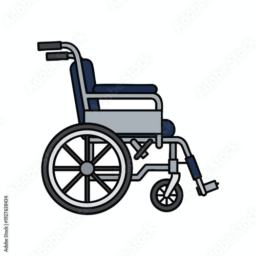Comfortable Modern Wheelchair for Accessibility and Mobility Support