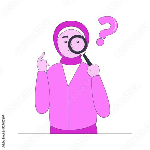 Creative Business Idea. Isolated on White Background. Flat Vector Character.