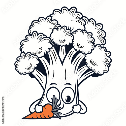 A blurry illustration of a tree with red base standing alone in a field