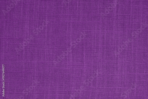 Purple pastel linen fabric cloth texture for background, natural textile pattern.