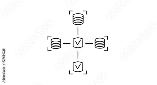 Database Network System with Centralized Control and Data Storage.