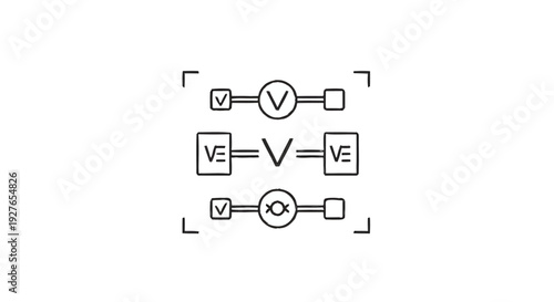 Diagram of logical operations and symbols.