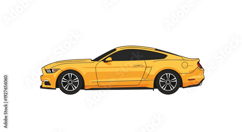 Mustang Car Image, Photography, Automotive Design, Modern Vehicle, Transportation, Sports Car, Speed