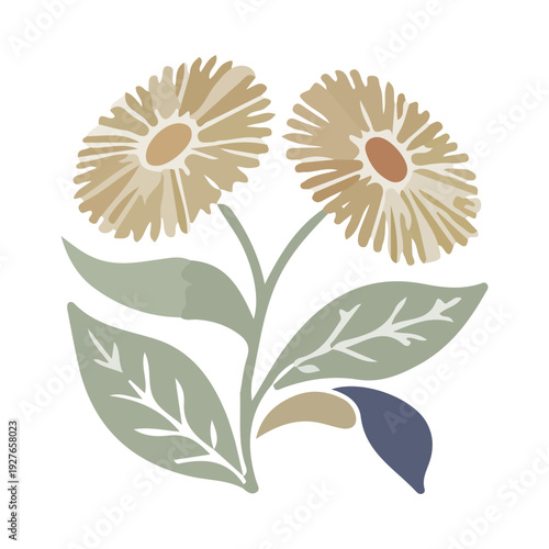 Minimalist Floral Illustration