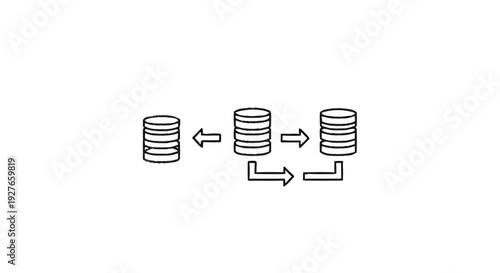 Database Synchronization and Data Flow Diagram.