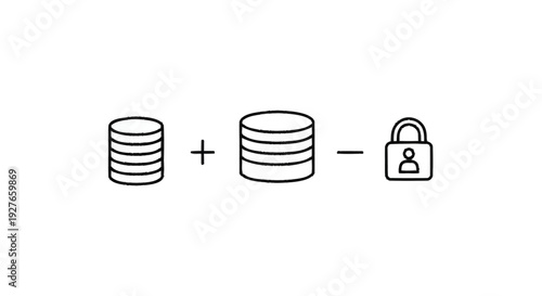 Database Security and Data Protection Concept.