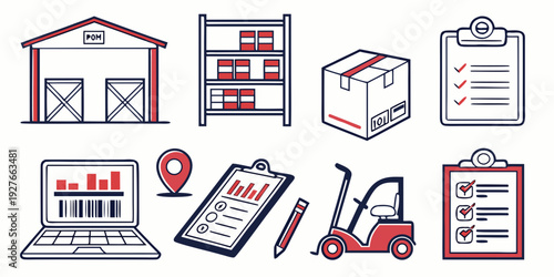 Assorted icons representing various medical and healthcare services and facilities Vector