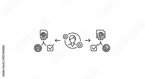 Diagram Illustrating User Workflow and Data Management.