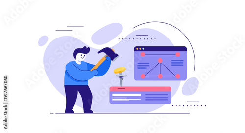 Developing Website Database Network System Infrastructure Construction
