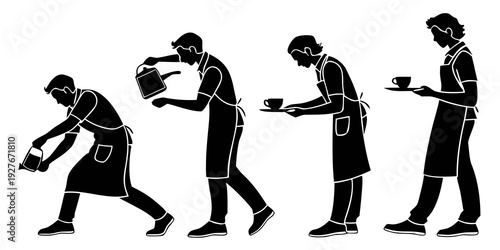 Evolution of humans using smartphones from ancient times to modern era Vector