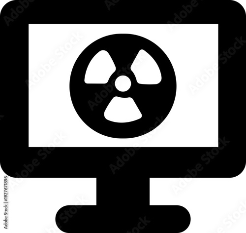 Xray machine medical equipment icon group in black flat style featuring radiology, scanner, imaging, diagnostic, hospital technology and healthcare synonym elements for clinic desi