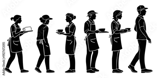 Evolution of human walking posture from early hominids to modern humans Vector