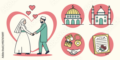 Healthcare professional analyzing medical data and patient records Vector