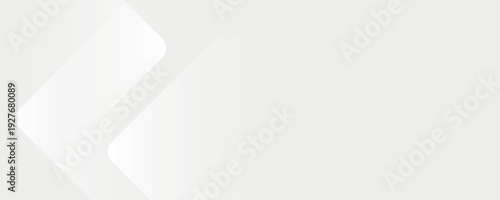 Minimal light gray abstract background with soft gradient and geometric arrow shapes, perfect for corporate presentations, modern business templates, and website banners.