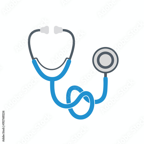 Medical Stethoscope Flat Lay for Healthcare and Medical Professionals