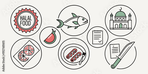 Assorted signs and symbols representing various prohibitions and restrictions Vector