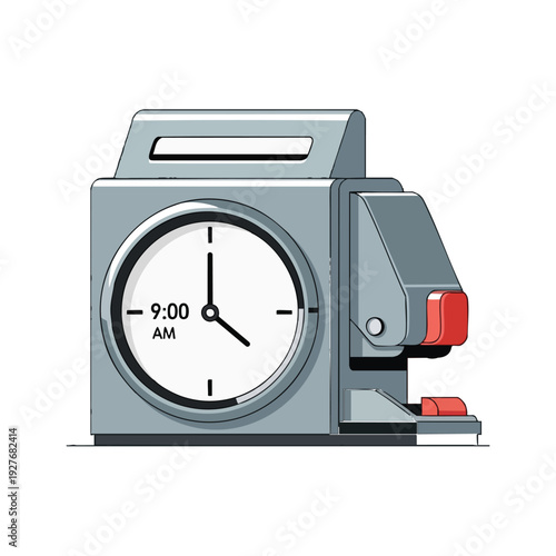 Modern Laundry Washing Machine with Digital Display and Timer