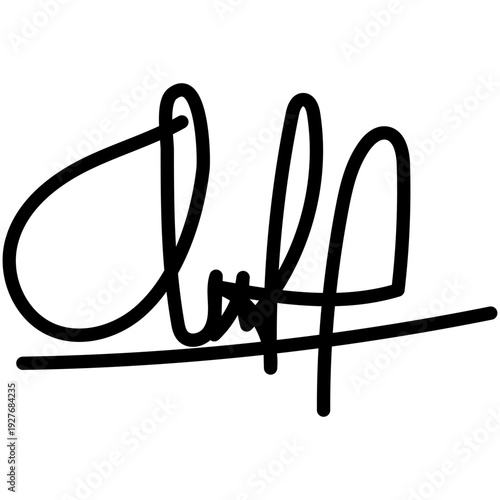 Handwritten Signature