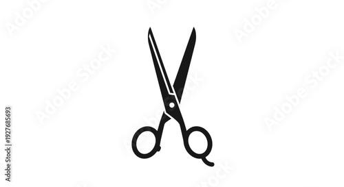 Pair of Sharp Black Scissors.