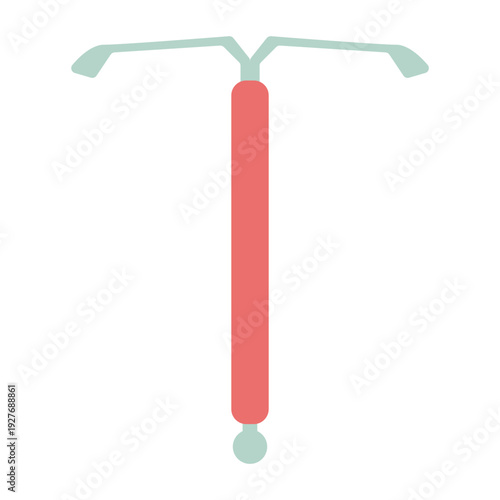 IUD Contraceptive Device Illustration