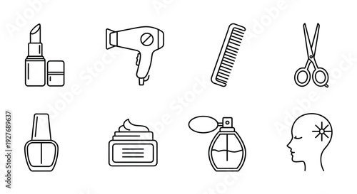 A variety of hair styling tools and accessories for different hair care needs