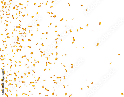 golden confetti glitter sparkle falling particles celebration festive party luxury elegant abstract premium metallic