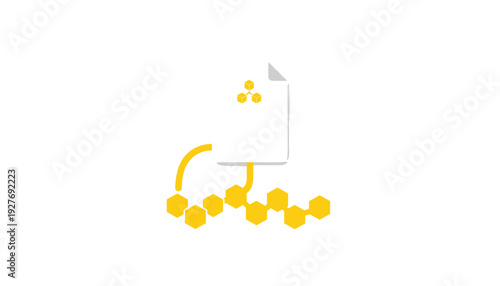 Dynamic business strategy concept with growing cubes and flow