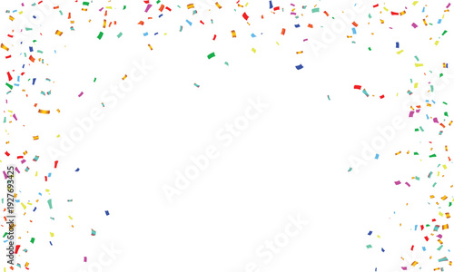 rainbow party confetti colorful celebration falling birthday festive carnival vibrant fun bright abstract cheerful