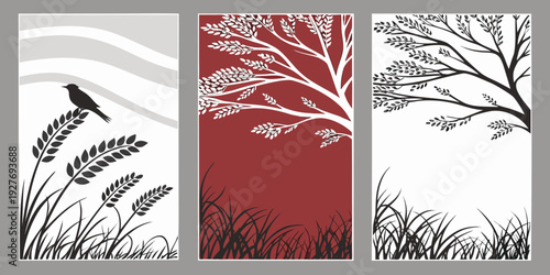 A majestic eagle soaring through a stormy sky with a cityscape in the background Vector