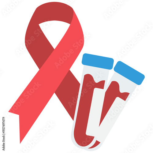 HIV Awareness and Testing Icon